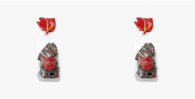 몬바나 아몬드 헤이즐넛 크로캉 다크 초콜릿, 2개, 120g