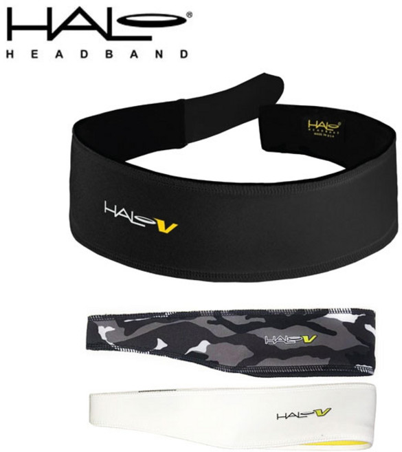 할로 스포츠 헤어밴드 땀흘림방지 2인치 벨크로형 헤드밴드, 2인치 벨크로형 Camo Grey, 1개