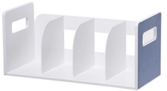 책꽂이 4단 NV 48.5cm 4P 잡지꽂이 책상위정리함