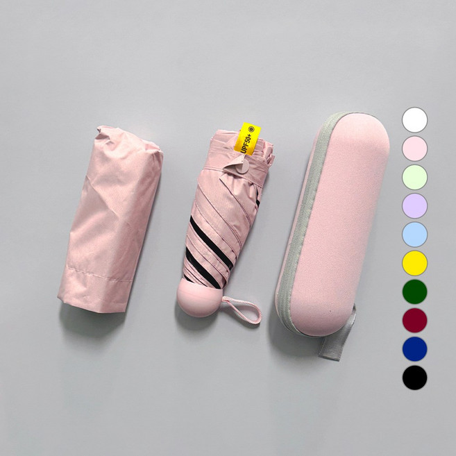 금깨비 여성용 초경량 암막 마카롱 UV 차단 자외선 차단 우양산