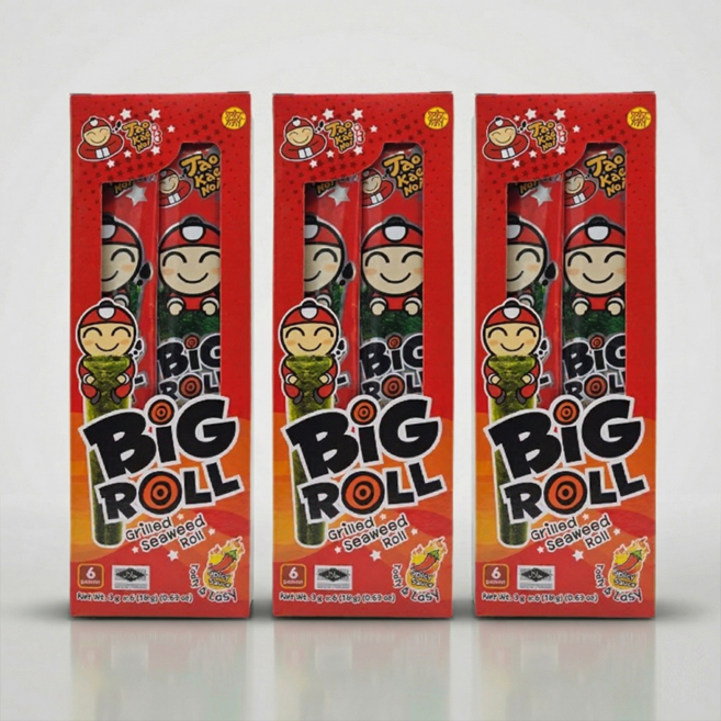 타오케노이 빅롤 스파이시 3g*6봉지, 3g, 18개