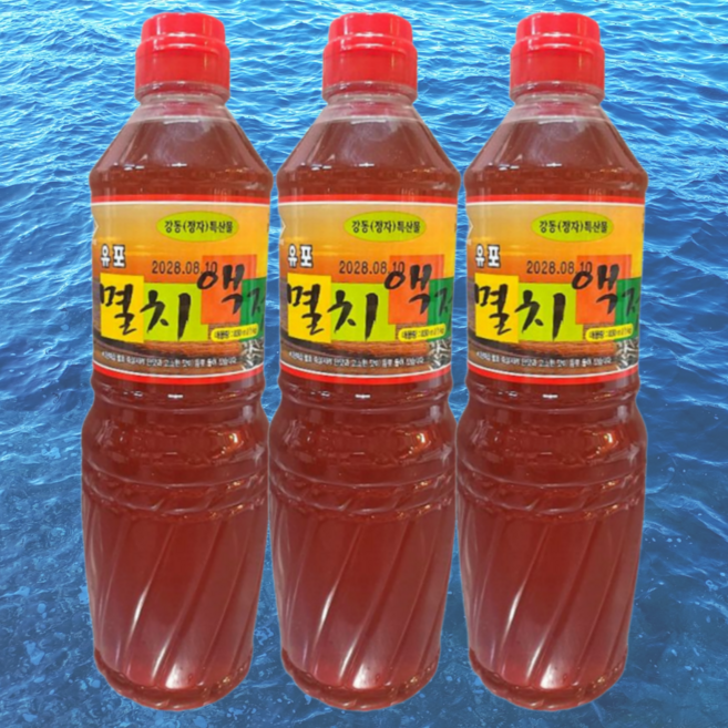 울산 정자 유포 감칠맛 김장용 멸치액젓, 1kg, 1개