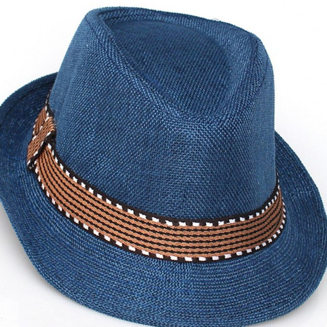 어린이 페도라 벨트라인 캐주얼 중절모 스타일 멋스러운 봄