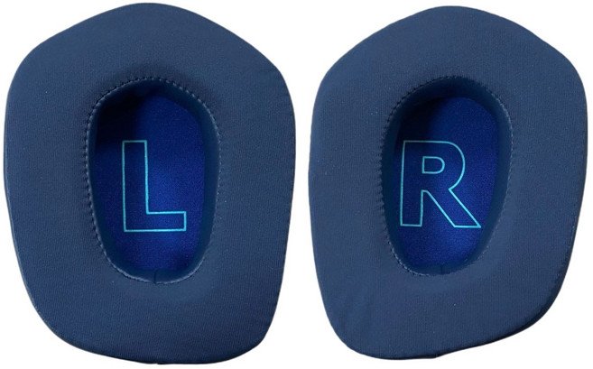 킬슨 로지텍 헤드셋 호환 교체용 이어패드, 블루 젤, 1세트, G733-EARPAD