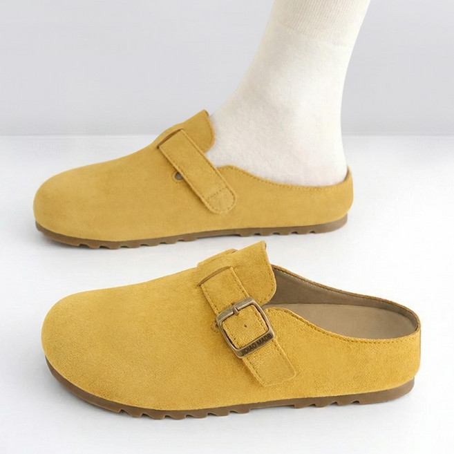 Modern Fashion 여성 발편한 플랫 뮬 샌들 컬러 슬리퍼 X111