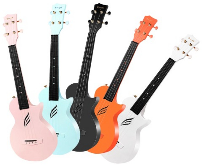 엔야 카본 우쿨렐레 Nova U 오렌지 픽업, 콘서트, 1개