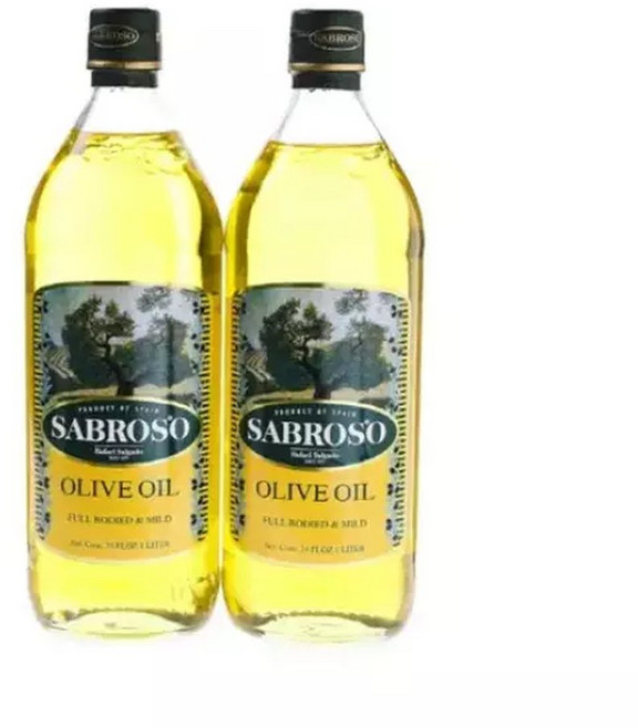 맛있는家 사브로소 퓨어올리브유 1L x 2개