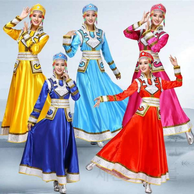 코스프레의상 코스튬 몽골 전통의상 코스프레 축제 J08