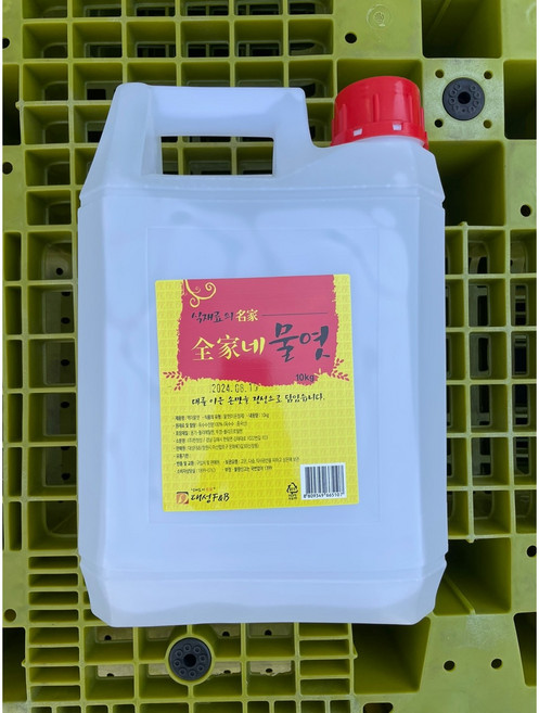 전가네 물엿 10kg 대용량 가성비 업소용 가정용, 1개