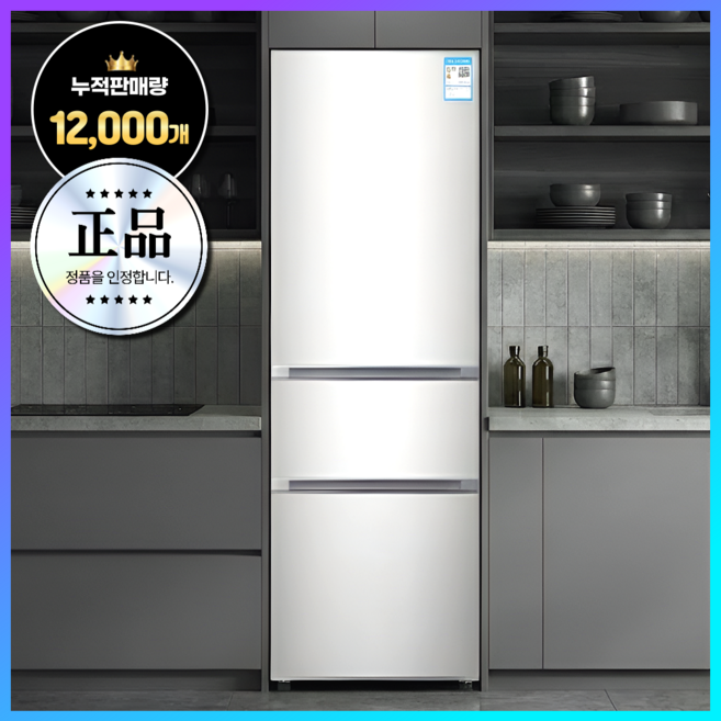 담일전자 스탠드 김치냉장고 겸용 냉동기능 대형 대용량 양문형 가정용 저소음, DL-215L, 실버