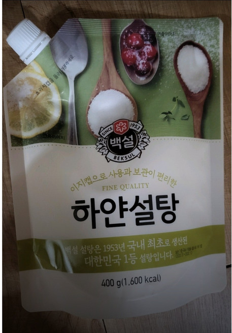 1+1 두식 쿨샵 백설 백설탕 이지캡 보관이 편한 하얀설탕, 400g, 2개