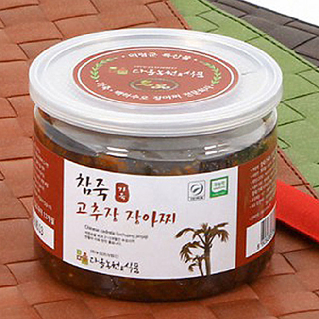 가죽장아찌 경남의령 참죽 새순으로 만든 고추장장아찌, 300g, 1개