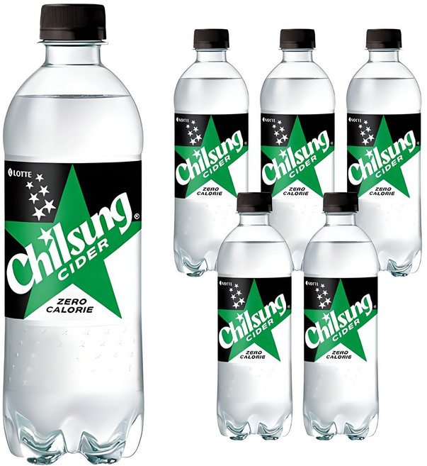 칠성사이다 제로, 500ml, 6개