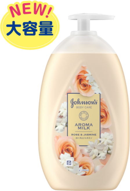 존슨즈 바디로션 로즈 자스민 향, 2개, 500ml