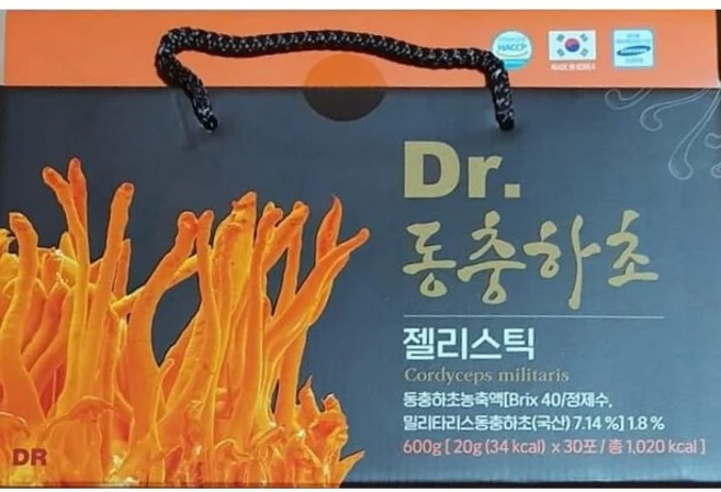 동충하초 젤리스틱 /20g 30포 +사은품 당일발송, 1박스 - 쿠팡