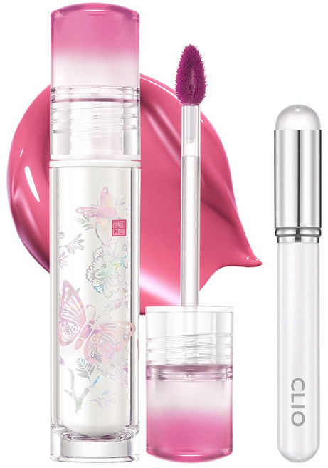 클리오 크리스탈 글램 틴트+립 브러쉬, 1개, 033 자개장나비모브 [왕실에디션]