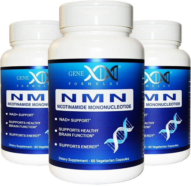 Genex Formulas NMN Nicotinamide Mononucleotide Supplements 250mg - Stabilized Form 60 Capsules 99% P, 3개, 60정