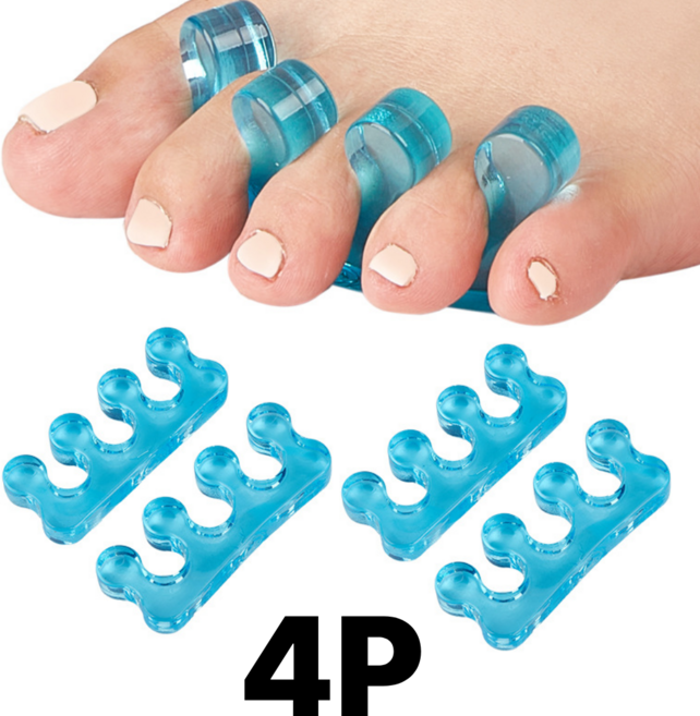 캐시웨이 실리콘 발가락 벌리개, 2세트