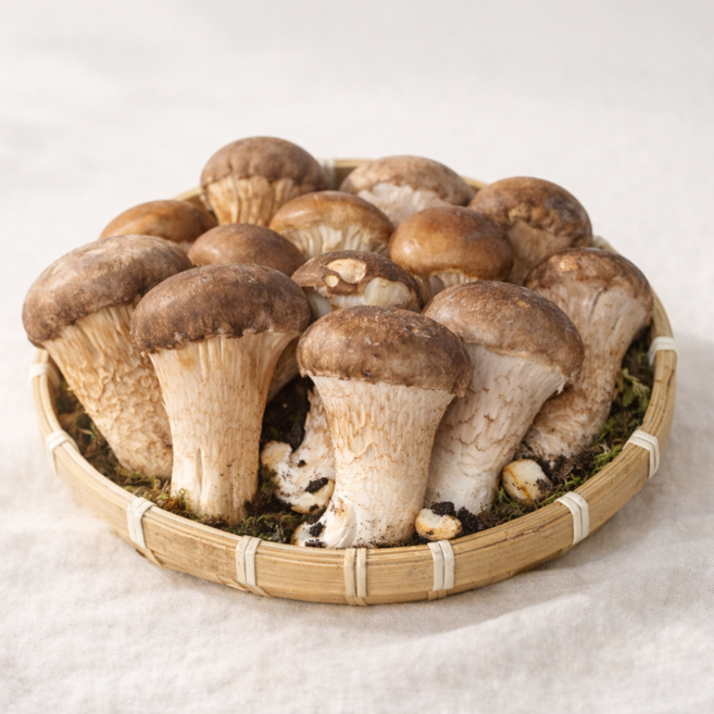 [농장직판] 농부맛집 국내산 부여 참송이버섯, 1박스, 상품 1Kg