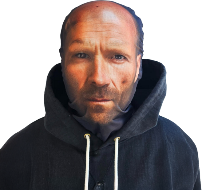 연예인 복면 마스크 인물 캐릭터 가면 파티, 1개, 제이슨스타뎀