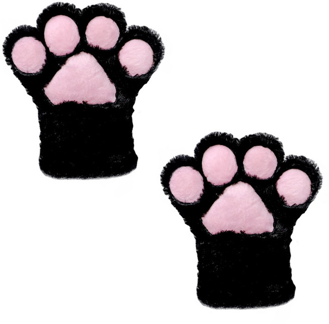 키니툴 고양이 발바닥 장갑 파티용품