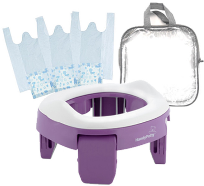 록시키드 아기 유아 휴대용변기, 바이올렛