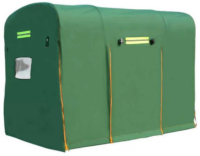 자전거 보관 텐트 창고 방수 오토바이 주차 방수포 짐 170x110cm 간이, 0.7x1.65m, 단독 뒷칸 천은 기타가 포함되어 있지 않다.