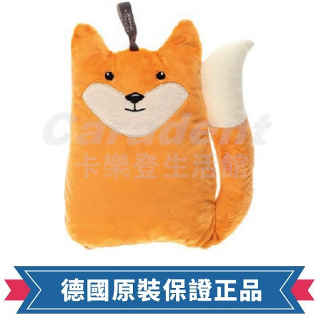 卡樂登 德國原裝 Fashy 熱水袋 Filou 小狐狸 口袋 玩偶 注水式 0.3L (保固二年), 1個