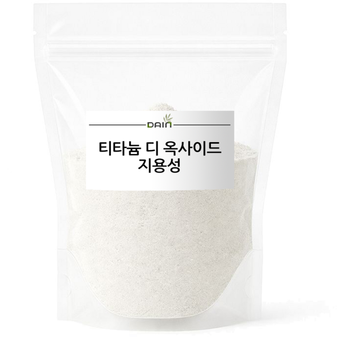 [다인] 티타늄 디 옥사이드 분말-지용성-화장품만들기용, 1개, 100g