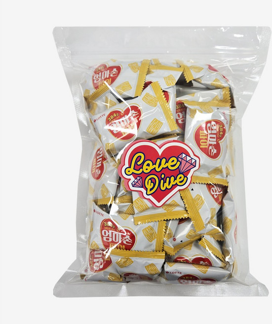 롯데웰푸드 엄마손 파이 50개입 개별포장 대용량 파이과자, 625g, 1개