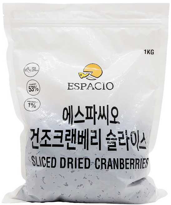 에스파씨오 건크랜베리 1kg 1개