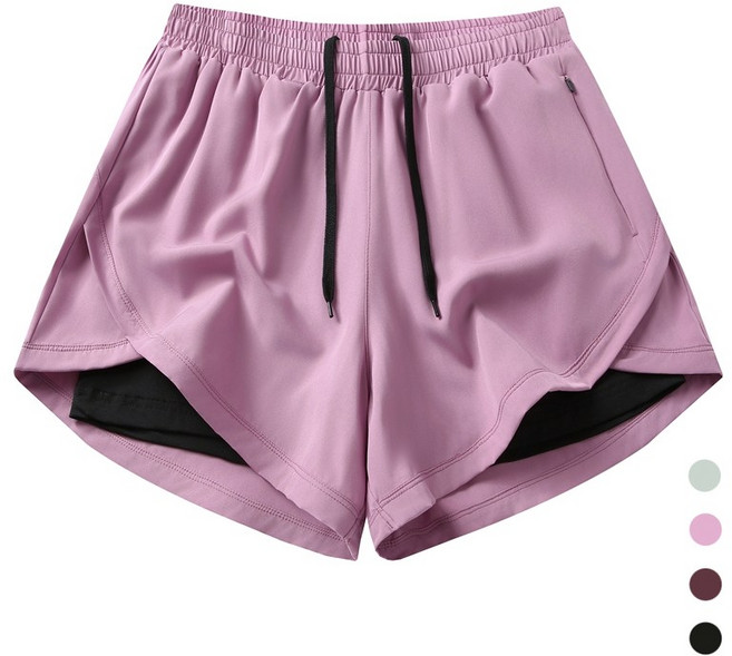 에쥬아 투인원 운동복 반바지 러닝 3부 숏팬츠 여름 냉감 바지