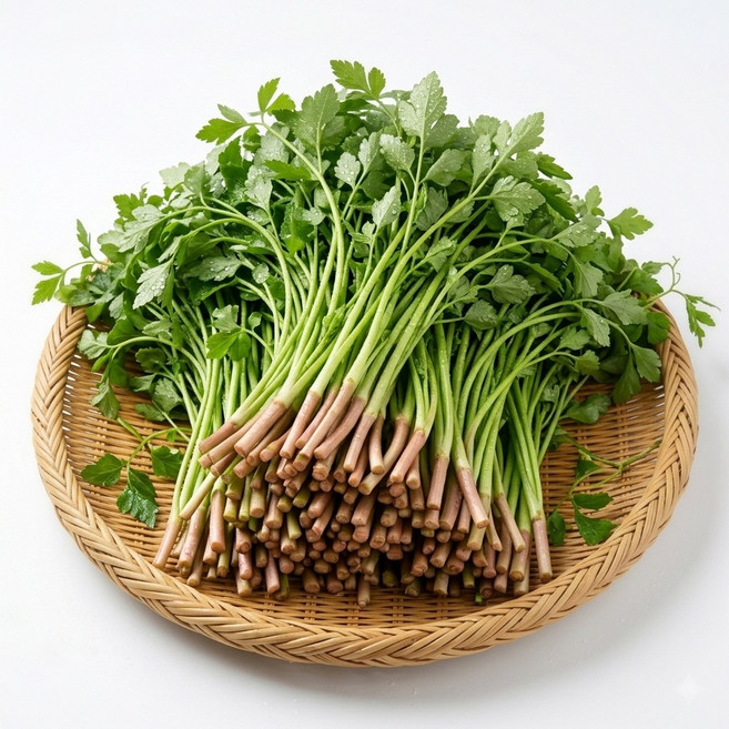 [봄내음가득] 달큰향긋 아삭파삭 특품 청도미나리, 1박스, 200g