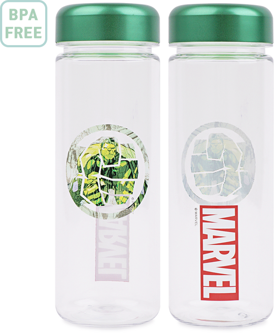 마블 헐크 메탈 트라이탄물병 1개 단품 500ml 그린, 그린_헐크