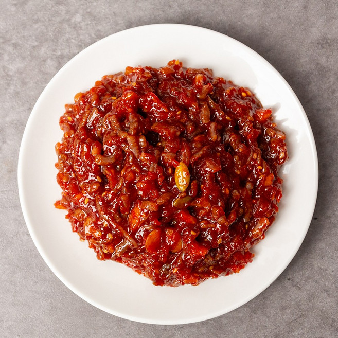 곰소 비빔낙지젓 젓갈 밥도둑 양념젓갈 전통방식, 곰소 비빔낙지젓 500g x 2개