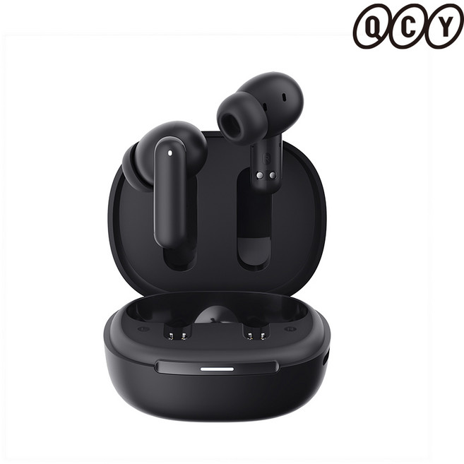QCY HT16 멜로버즈 무선 블루투스 이어폰 ANC 노이즈캔슬링, HT16 멜로버즈 블랙 단품