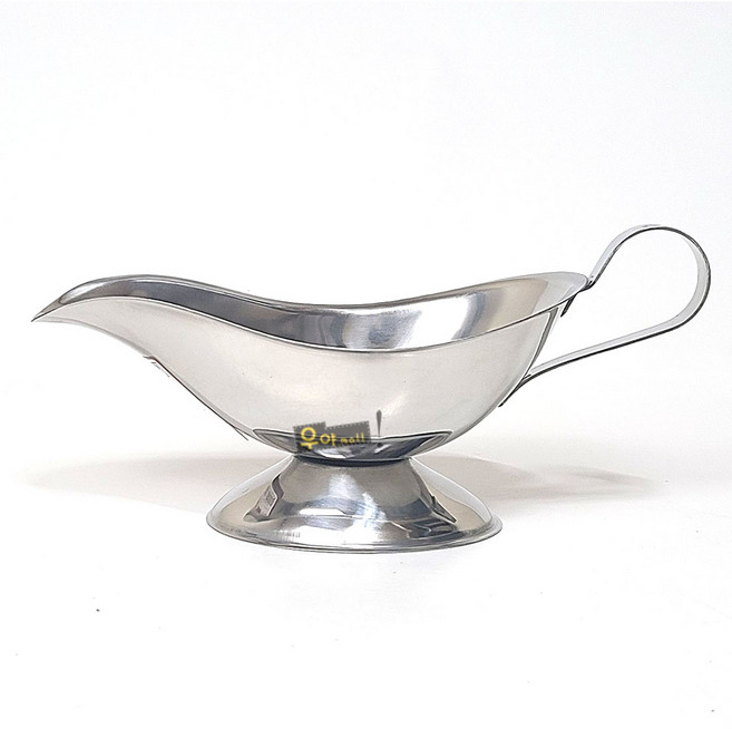 우야몰 델키 카레봇드 8oz 중 스텐 가정용 업소용 샐러드 스테인레스스틸 카레포트, 1개