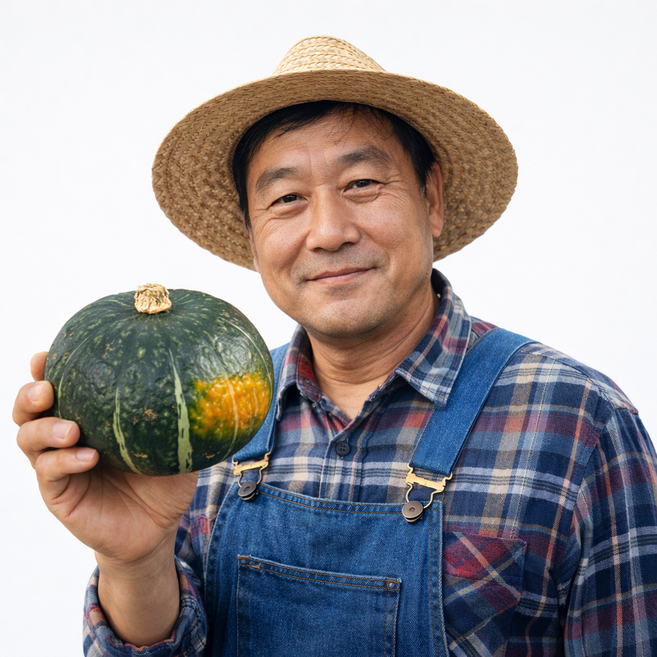 (타임특가) 노씨고집 정품 뉴질랜드 단호박, 1개, 3kg (4-8수)