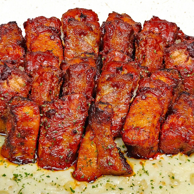 천지푸드 국내산 쪽갈비 매콤양념 등갈비 720g (매운맛), 1개