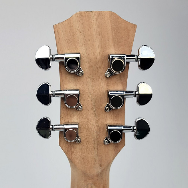 국산 원형 타입 크롬 통기타 헤드머신, 1개