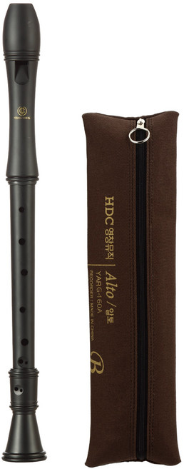 다벨영창 다벨 영창 리코더 소프라노 알토, 10 영창 알토 YARG-160A / 저먼식 / 검은색, 1개