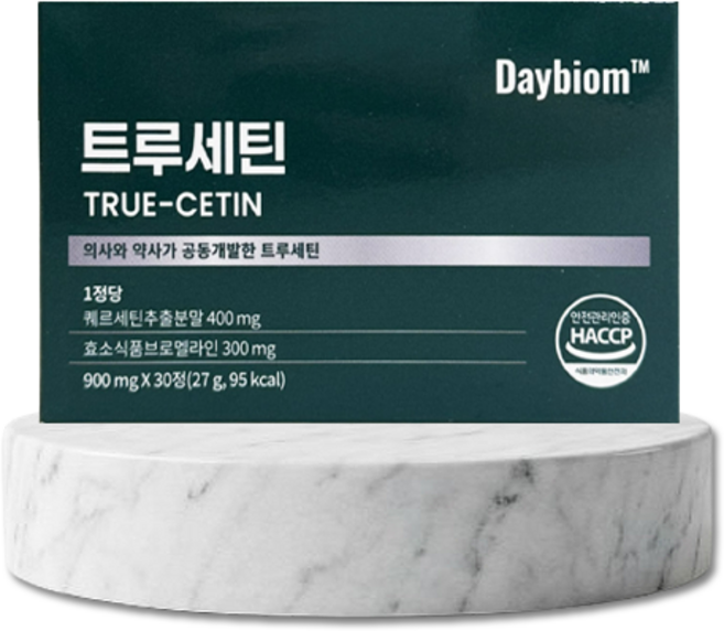 자연새긴 트루세틴 브로멜라인 퀘르세틴, 1개, 30정