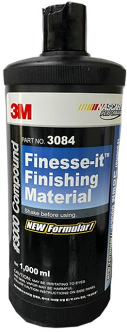 3M 컴파운드 PN3084 #3000 1L 자동차 흠집 스크래치 차량 기스 광택제 3000방, 1개
