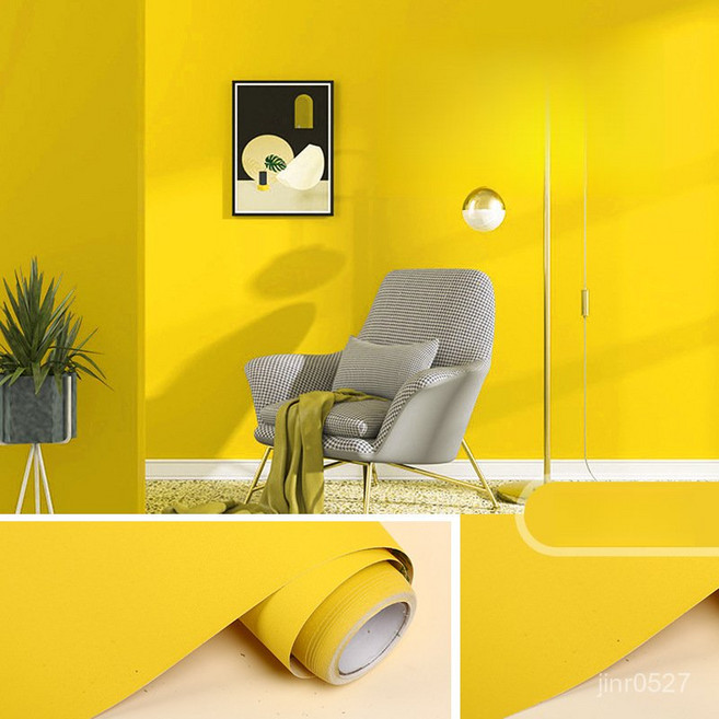 시트몰이 고광택 유광 시트지 인테리어 시트지 60cm×50m, 6223-밝은 노란색, 60cm×3m