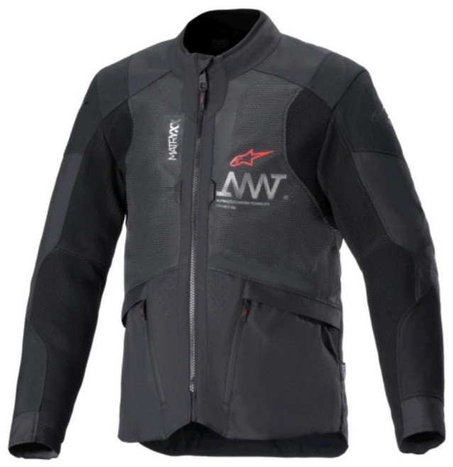 알파인스타 자켓 AMT 7 AIR BLACK DARK SHADOW, M