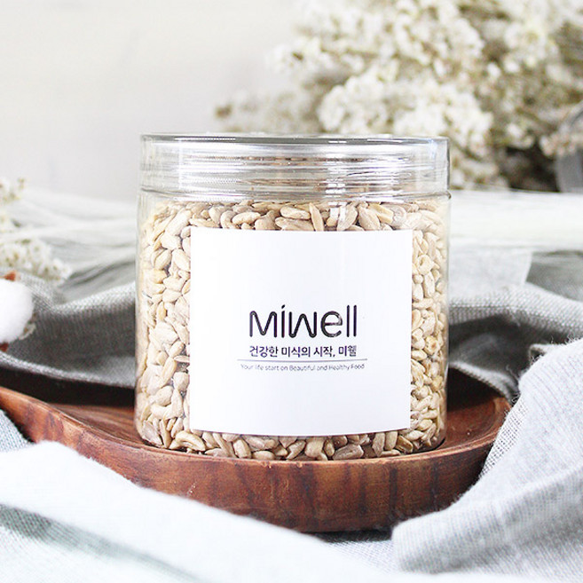 미웰 구운 해바라기씨 보틀 200g