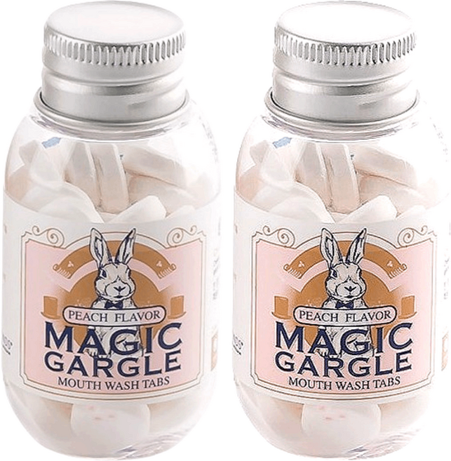 쓰리세컨즈 매직가글 피치, 30.71g, 2개