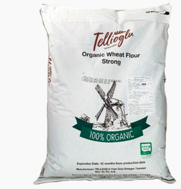 텔리오글루 강력 유기농밀가루 /1등급 터키산, 20kg, 20kg, 1개