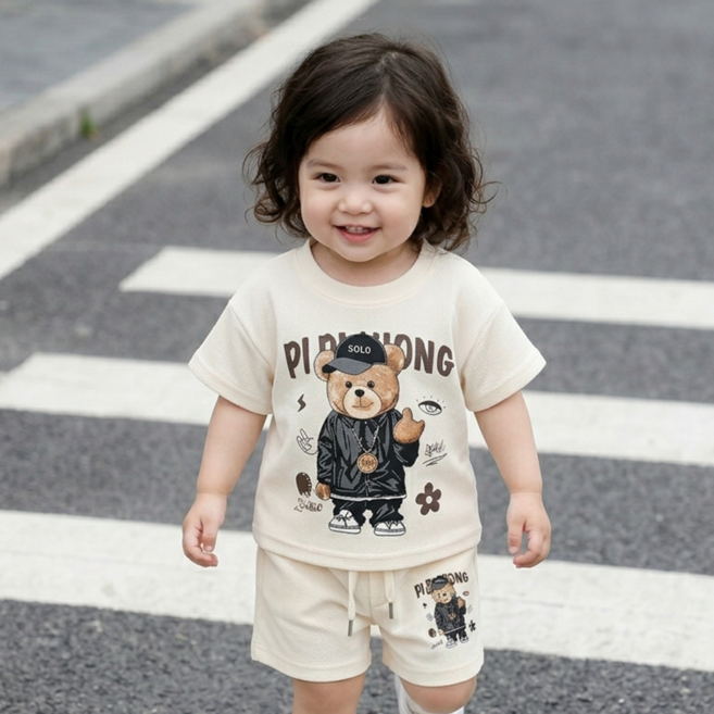 몽실이 피스곰 반팔상하복