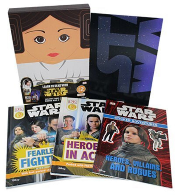 DK Learn to Read with Star Wars 3 Books : Leia (Level 2), DK Publishing